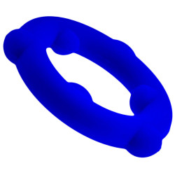 Oxballs Cockring Spinner 25 mm Bleu